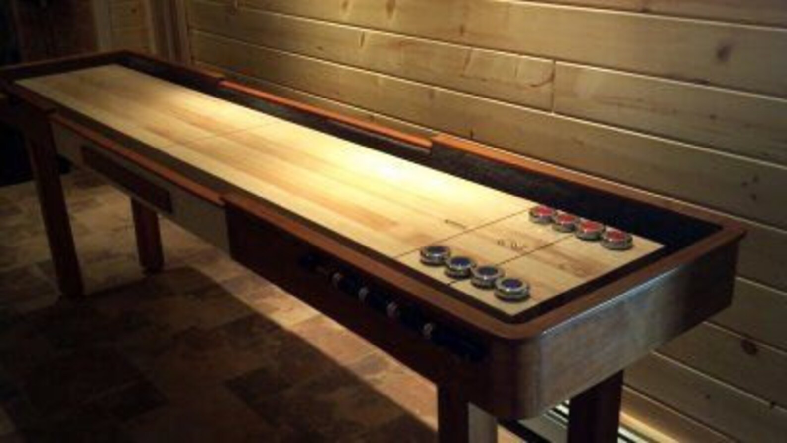 8' Indoor Shuffleboard Game Table Project Building Plans Etsy