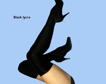 Thigh High Bootlets, shoe covers. Handmade original