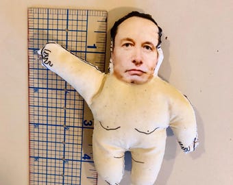 Make your own Elon Musk Voodoo Doll!