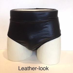 Men Leather Briefs Etsy