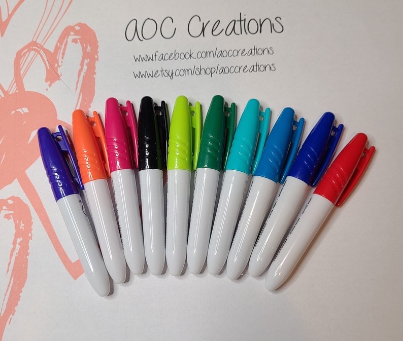 Add A Mini Dry Erase Marker To Your Badge Reel Etsy