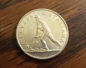 1950 Italy 2 Lire KM 88