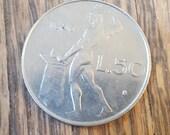 1956 Italy 50 Lire INV