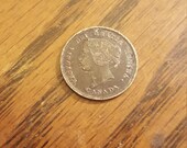 1899 Canada 5 Cent SILVER