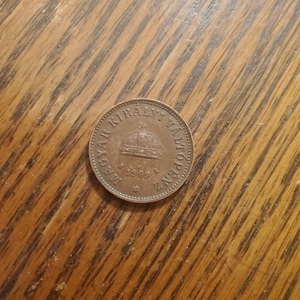 1909 Hungary 2 Filler  *inv