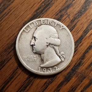 1932 D Washington Quarter  SILVER (