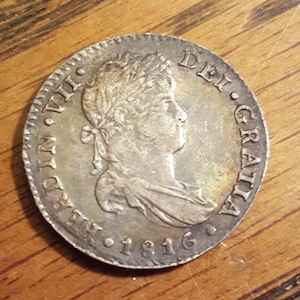 1816  Mexico Real SILVER   *CJ18