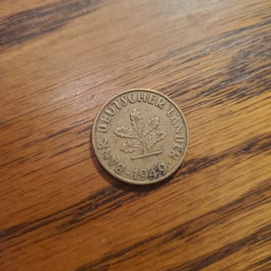 1949 F  Germany 10 Pfennig  **