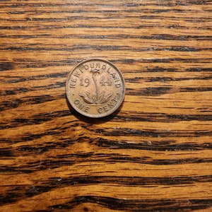 1944 Newfoundland Cent