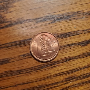 1976 Singapore Cent  BU