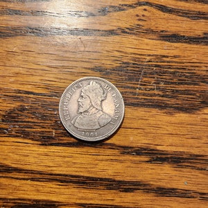 1904 Panama  10 Centesimo SILVER  inv3