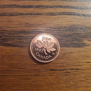 1982 Canada  Cent  PROOF