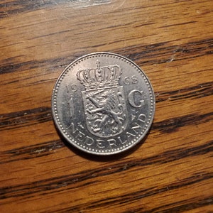 1968 Netherlands Gulden UNC