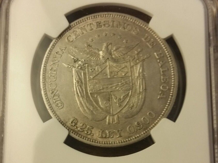 パナマ 50センテシモ 1904年 銀貨 da2014 パナマ 50センテシモ 1904年 銀貨 da2014 - メルカリ