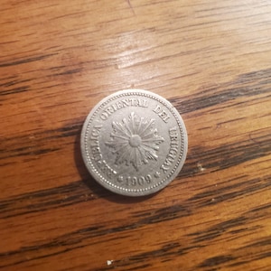 1909 Uruguay 2 Centesimo  INV