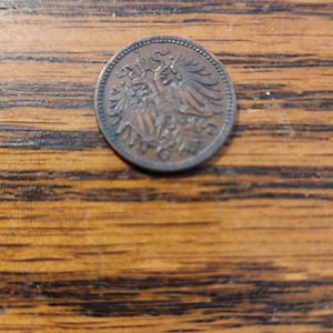 1901 Austria  Heller XF   *inv