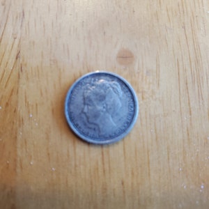 1905 Netherlands 10 Cent  SILVER