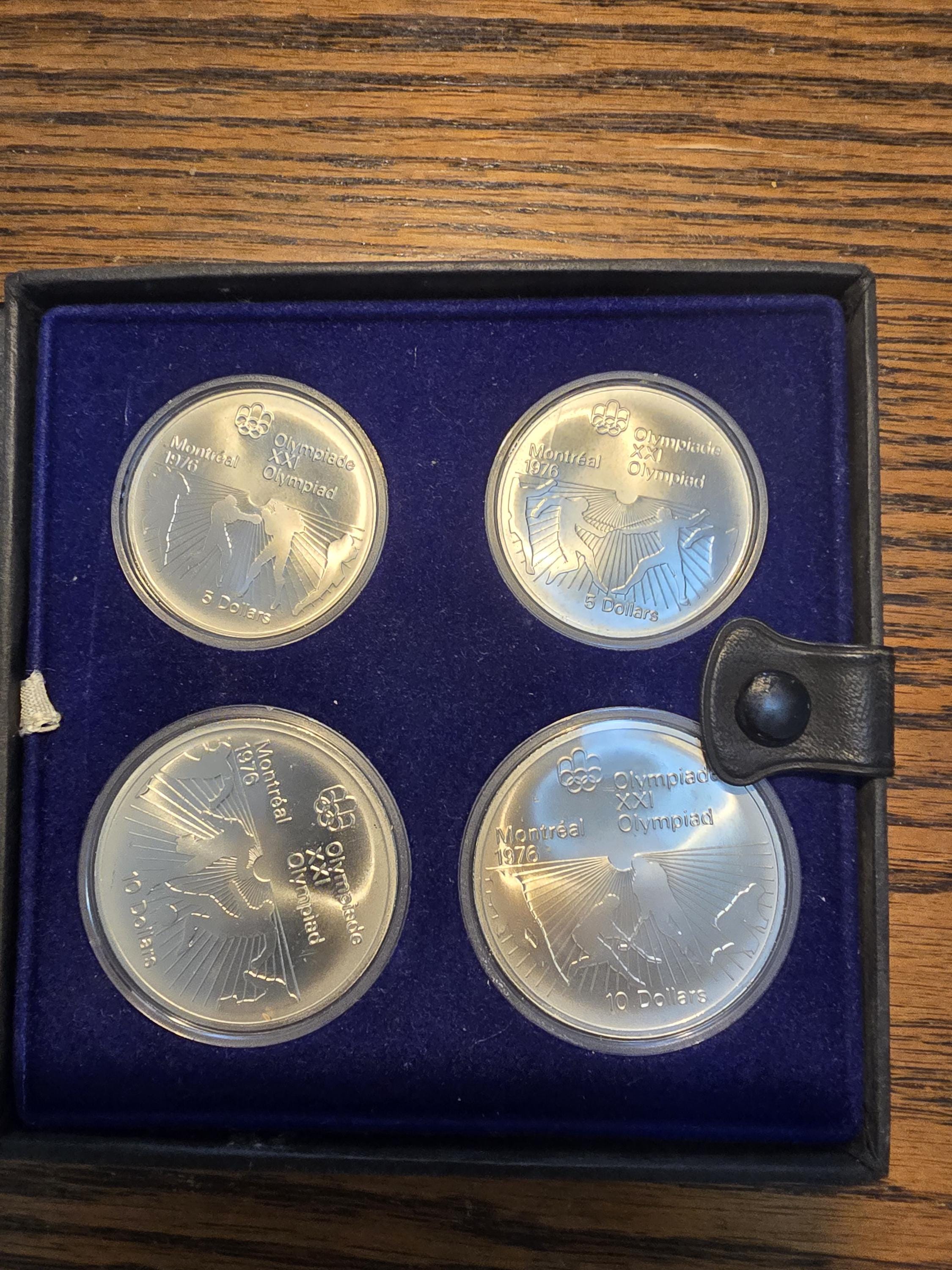 楽天市場】モントリオールオリンピック記念銀貨セット 5ドル×2枚、10ドル×2枚 1976 /シルバー/SV925 銀貨(57696) :  堀田商事質店 楽天市場店