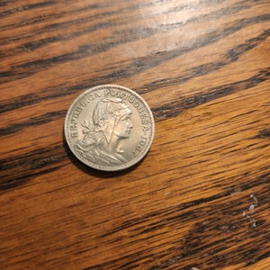 1957 Portugal 50 Centavo