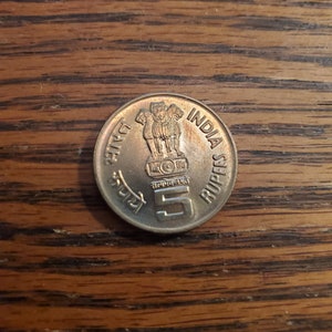 2009 India 5 Rupee UNC  KM 413