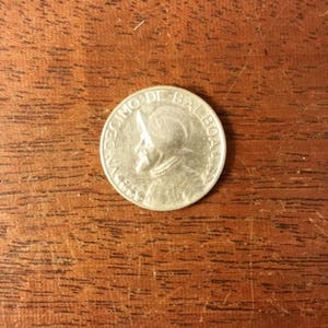 1933 Panama 1/10 Balboa AU SILVER   inv
