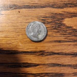 1842 Denmark 4 Skilling Rigsmont  SILVER