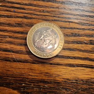 1997 Gibraltar 2 Pounds  PROOF  km 755a  7500 mintage