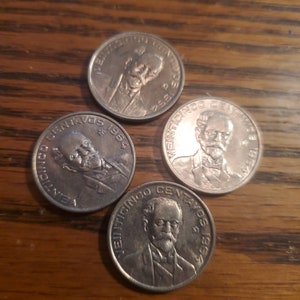 Mexico  25 Centavo Lot of 4  1964  *2dr