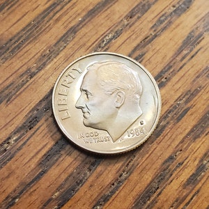 1984 S US Dime PROOF