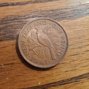 1941 Neuseeland Penny XF *inv