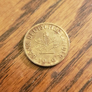 1949 G  Germany 10 Pfennig