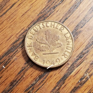1949 D Germany 5 Pfennig **