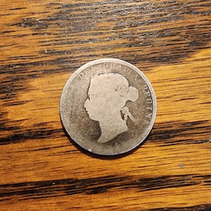 1883? Canada 25 Cent   SILVER