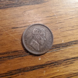 1904 Spain 2 Centimos XF
