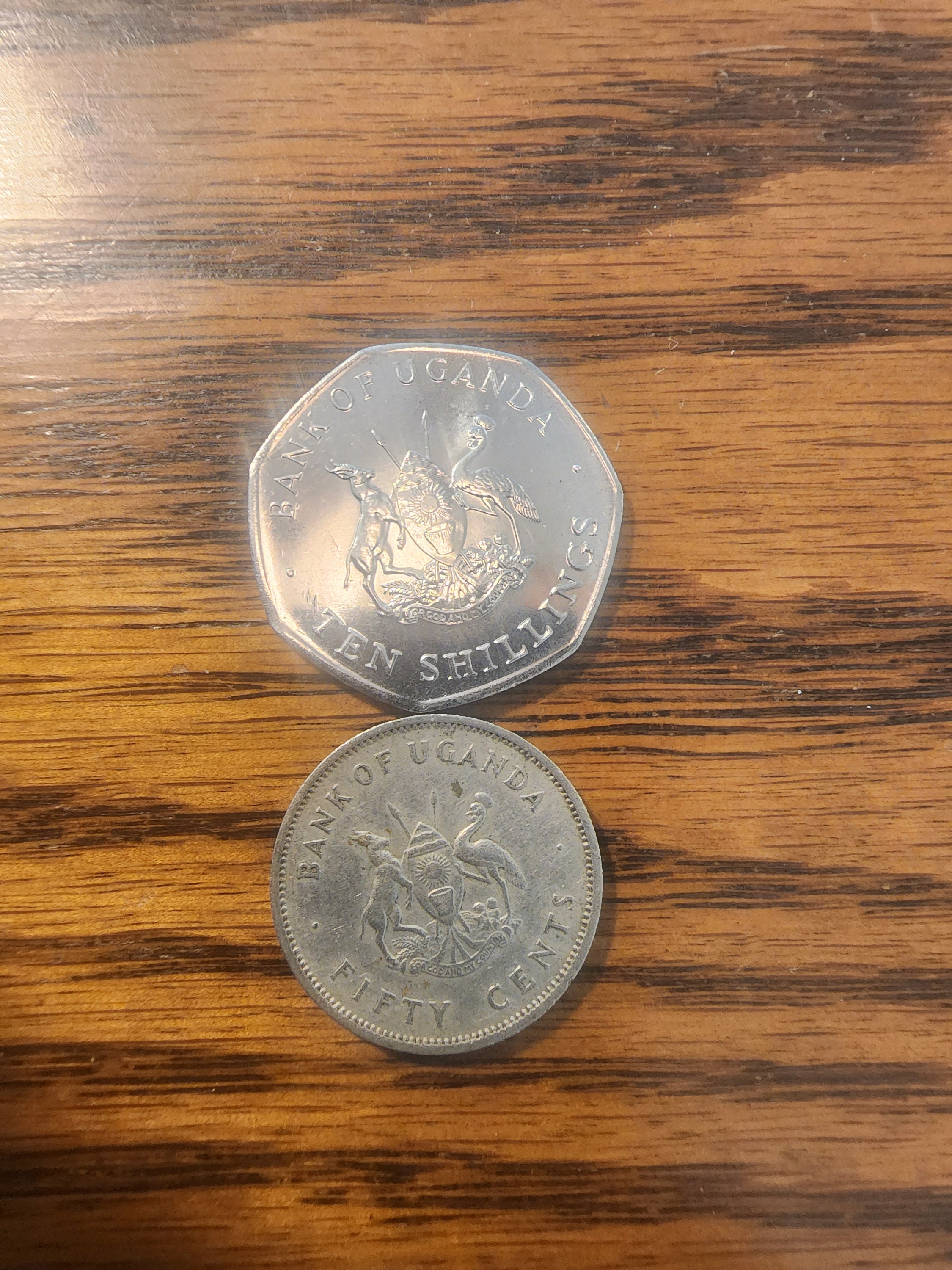 ウガンダ 2 個セット 1966-87 - Etsy 日本