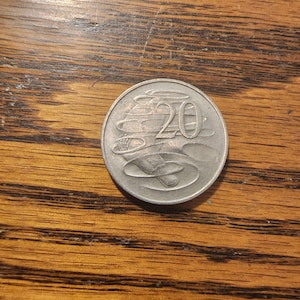 1966 c  Australia  20 Cent  XF