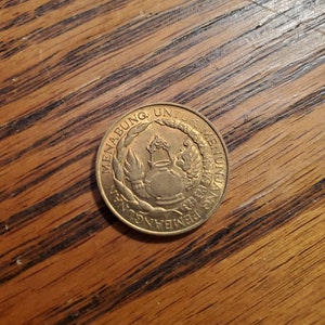 1971 Indonesia 10 Rupiah