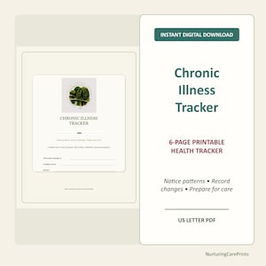 Chronic Illness Tracker (PDF Download)
