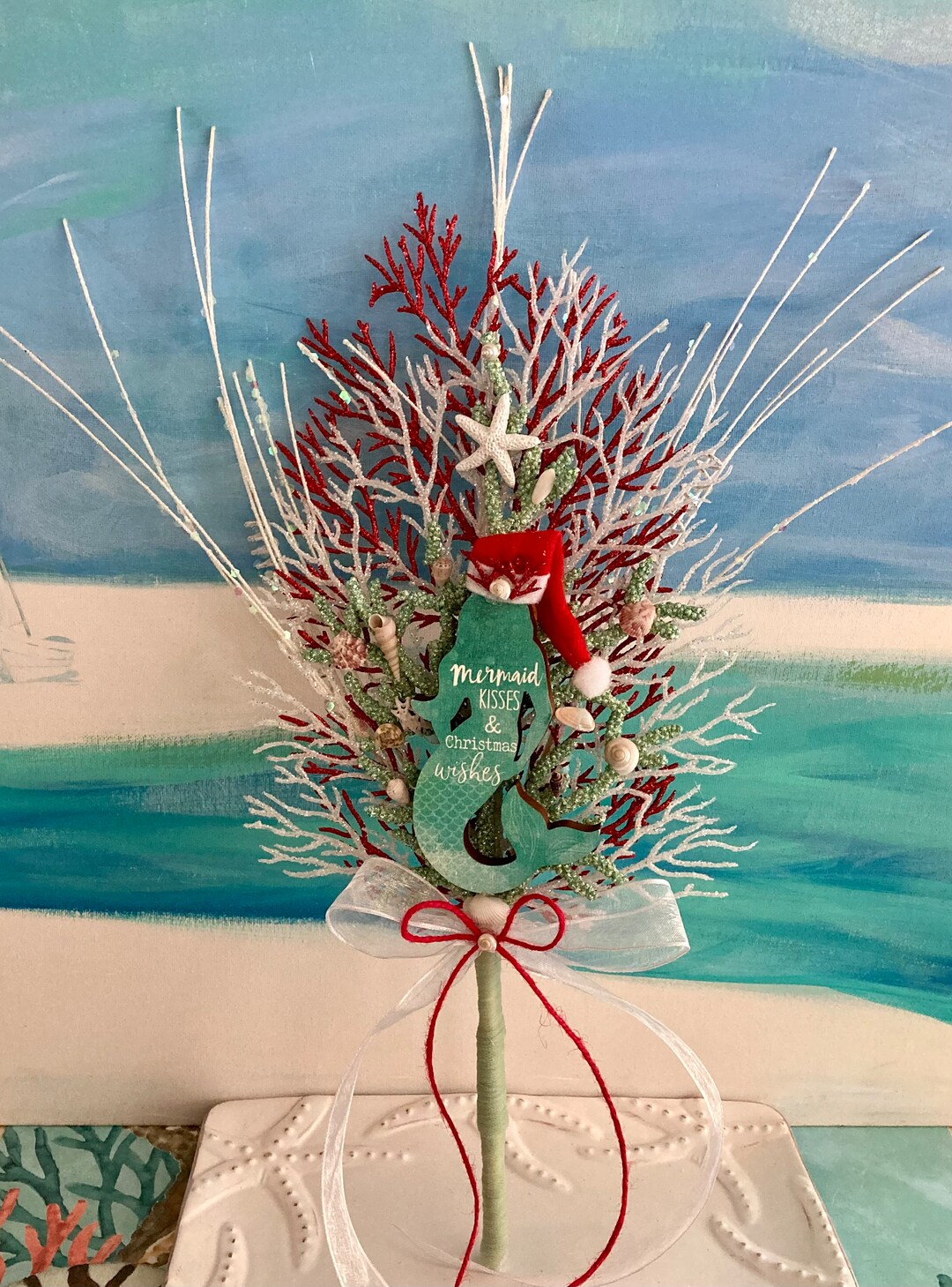 Mermaid Christmas Tree Topper 
