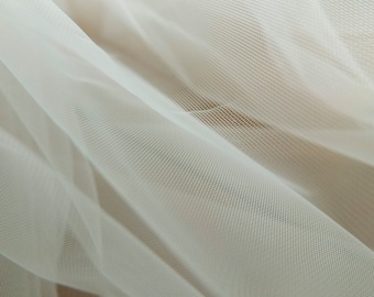 【euw】nuance quilting tulle outer / ivory euw nuance quilting tulle outer ivory