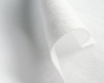 White Vilene Thermolam Compressed Fleece Quilting Wadding 272, 90cm Wide - Various Lengths