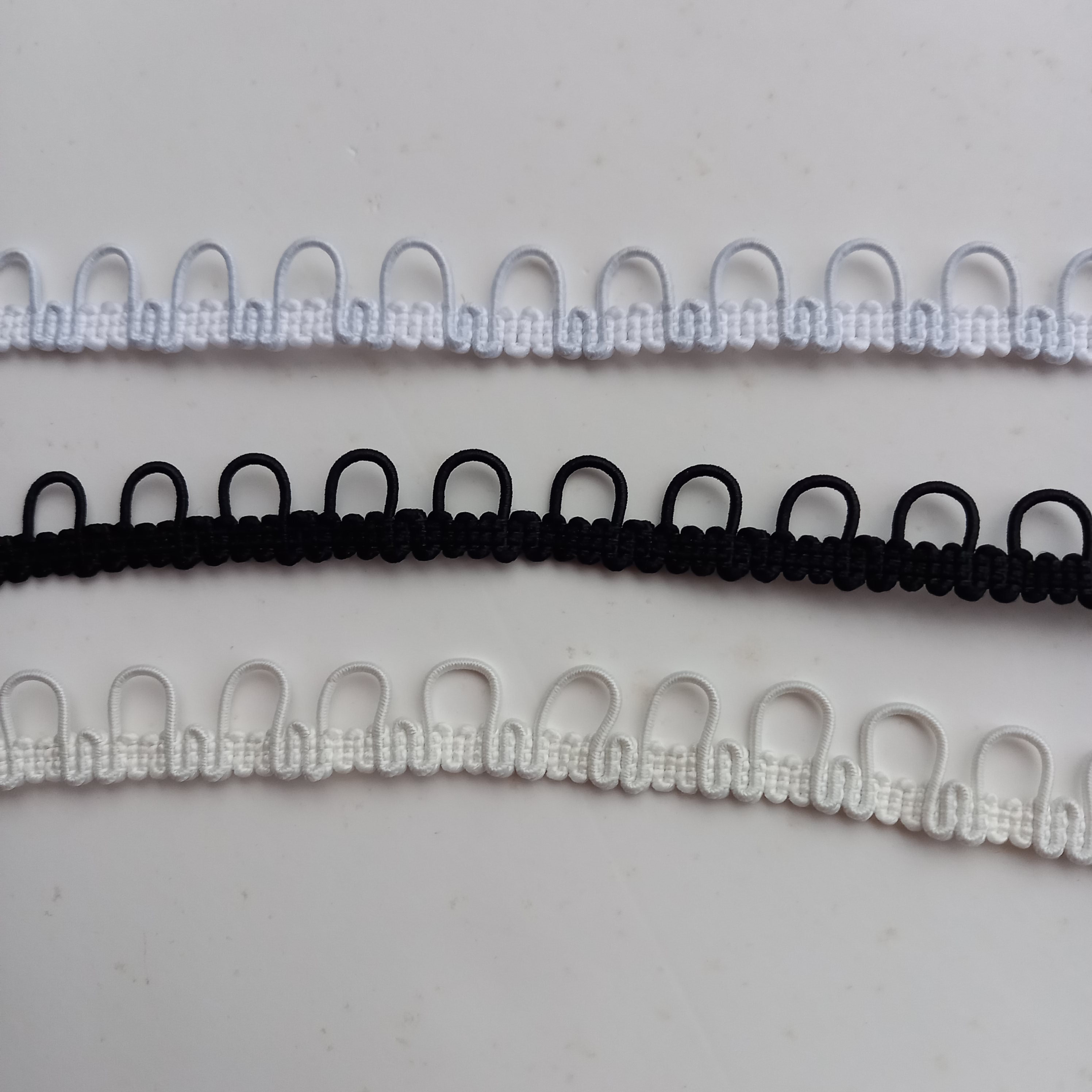 Bridal Looping Elastic Button Holes with Close Spacing - Sold By The …