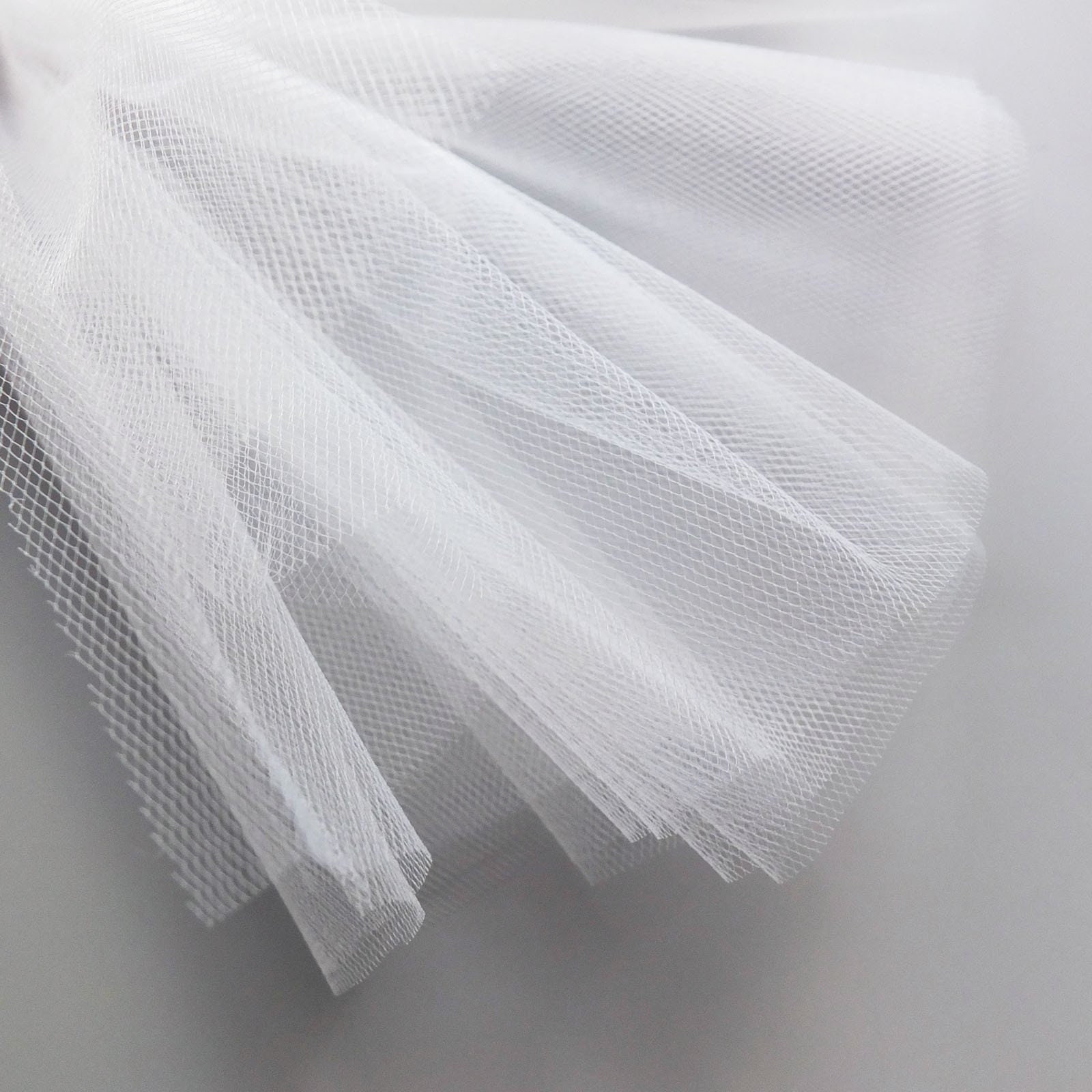 White Bridal Tulle Veil Fabric 300cm Wide Fine Delicate Net - Etsy