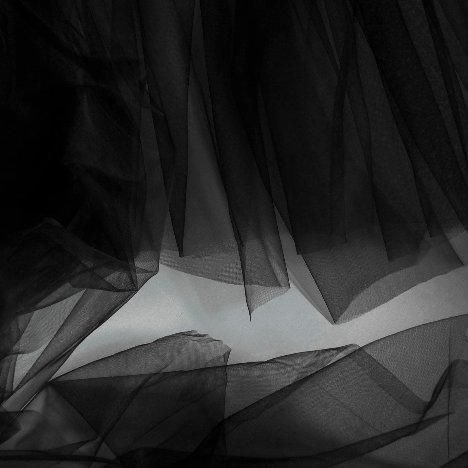 Black Tulle Fabric - Etsy UK
