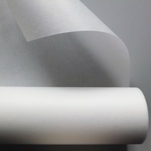 Medium weight NON-WOVEN fusible iron on interfacing 70cm wide - Sold by the metre Black & White available