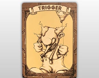 Magic the Gathering Clown Trigger Token