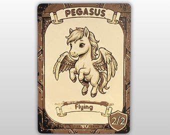Magic the Gathering Pegasus Token 2/2