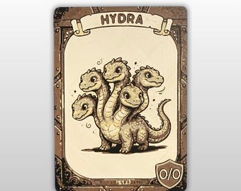 Magic the Gathering Hydra Token