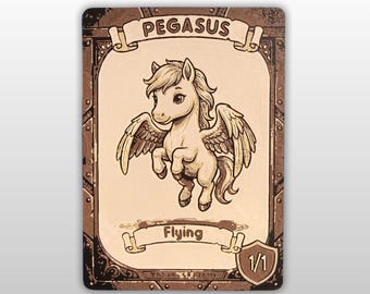 Magic the Gathering Pegasus Token 1/1