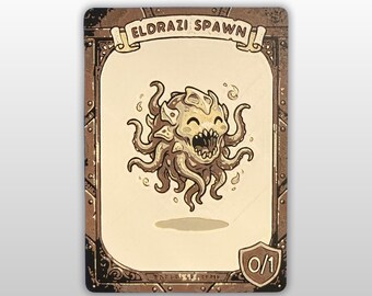 Magic the Gathering Eldrazi Spawn Token 0/1
